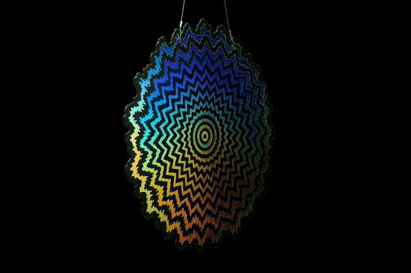 Jen Stark 'Dichroic Mandala' Avant Arte Sculpture