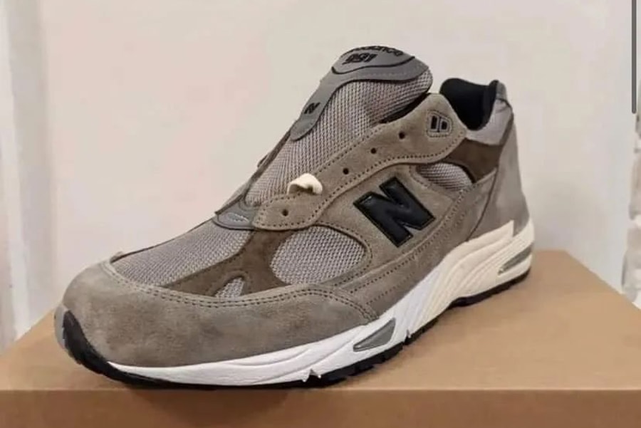 jjjjound new balance 991 collaboration first look m991jja brown tan white black official release date info photos price store list buying guide