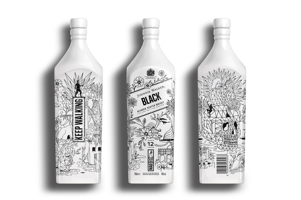 Johnnie Walker Launches Exclusive AIR INK® Collab | Hypebeast