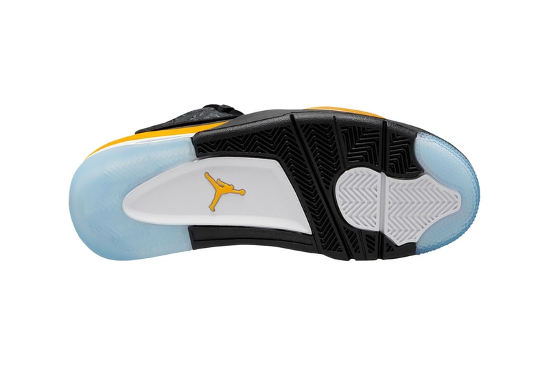 Jordan Dub Zero Black Taxi 2005 yellow blue white laser print release info date price 160 usd 311046-017