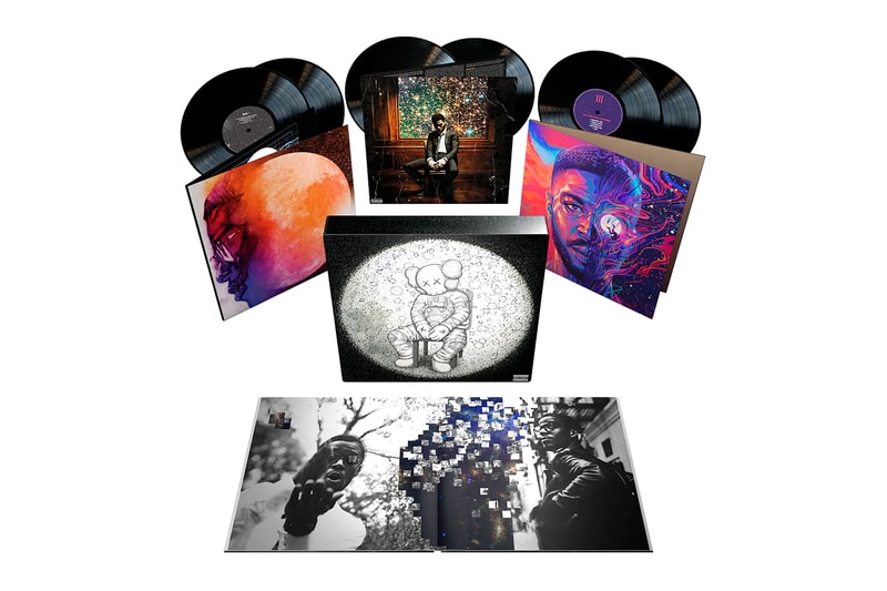 KAWS Kid Cudi Man on the Moon Trilogy Box Set Merch Release Info Buy Price Man on the Moon II: The Legend of Mr. Rager The End of Day The Chosen