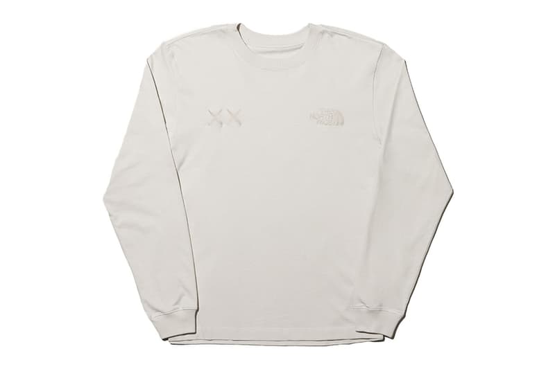 TNF The North Face x KAWS Hoodie tee mitts jacket parka product images pant mule release info date price