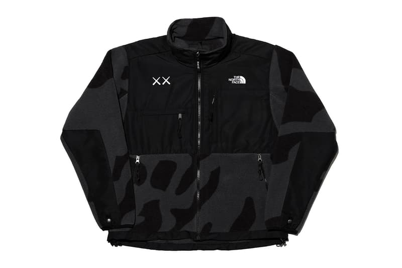 TNF The North Face x KAWS Sudadera con capucha camiseta guantes chaqueta parka imágenes del producto pantalón mule información de lanzamiento fecha precio