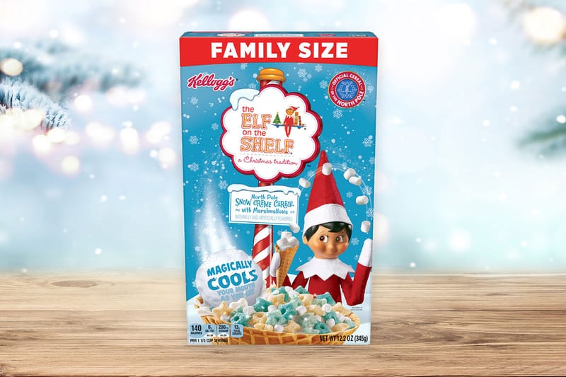 Kellogg's and The Elf on the Shelf Launch Cooling Effect Snow Creme Cereal