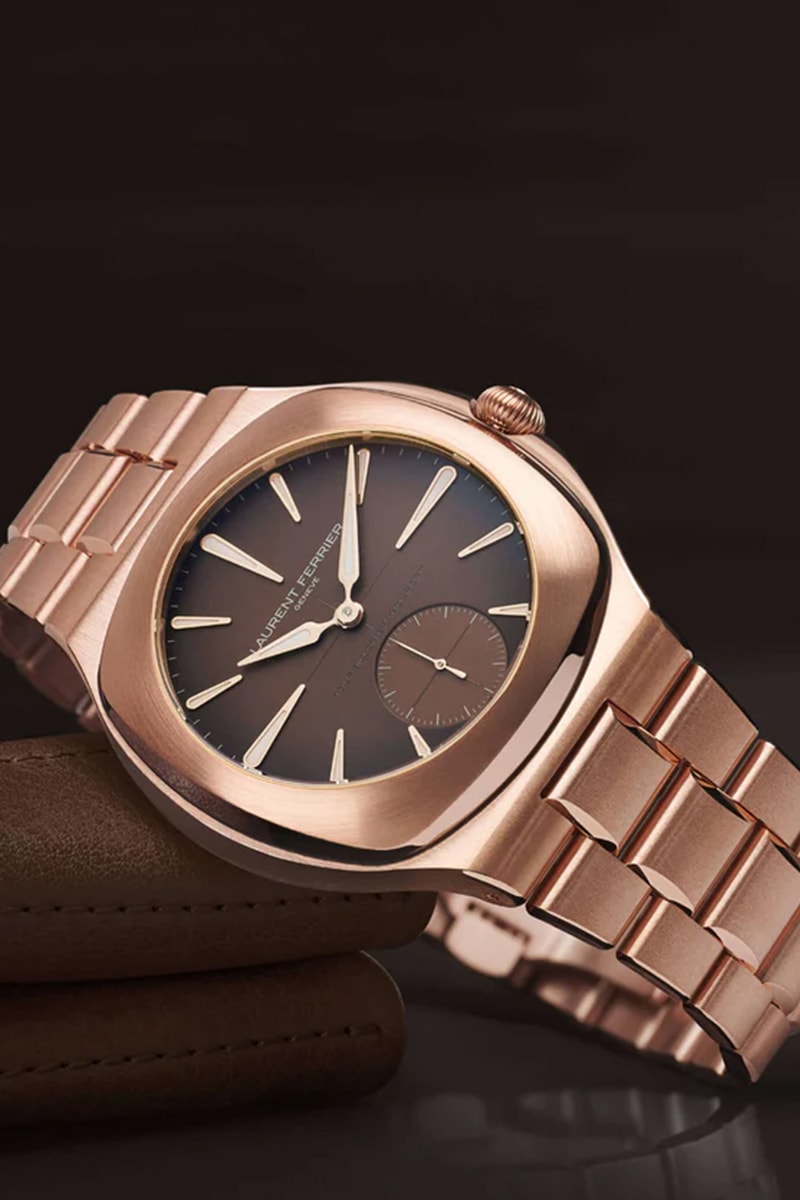 laurent ferrier grand sport tourbillon golden brown release watches swiss watch 
