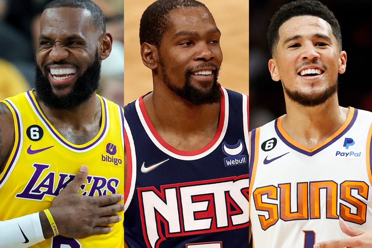 LeBron James, Kevin Durant, Chris Paul and More Are Now Part-owners of Mitchell & Ness devin booker james harden joel embiid cj mccollum odell beckham jr rich paul meek mill lil baby mav carter charli damelio jay-z los angeles lakers phoenix suns brooklyn nets basketball american football business investment