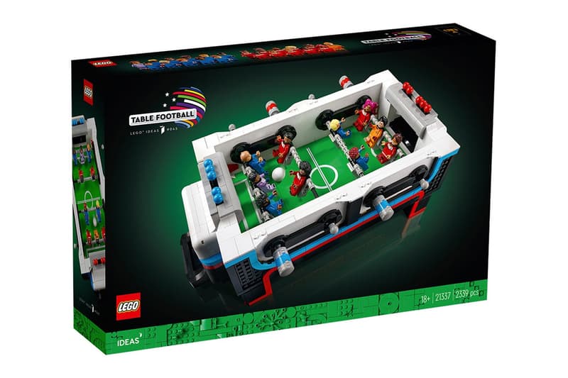 LEGO Table football ideas 2339 pieces minifigure thriller at the spinner november 1 release info date price