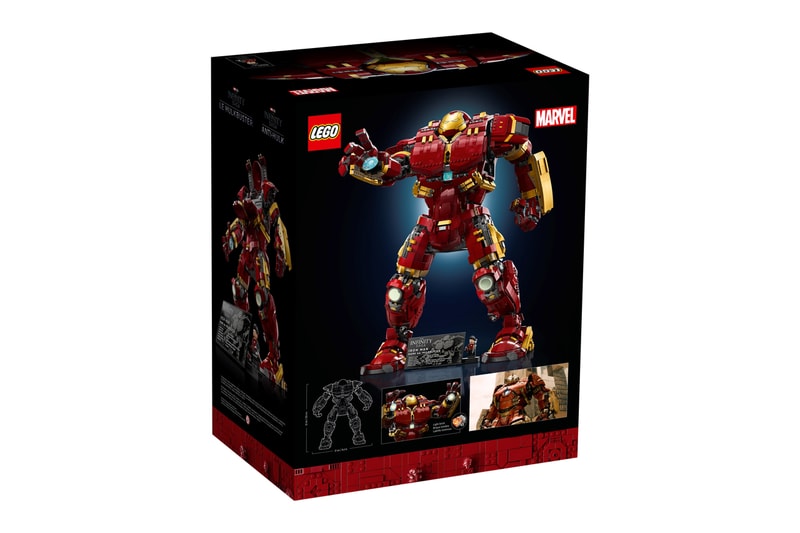 LEGO Hulkbuster custom set uses pieces from the official model