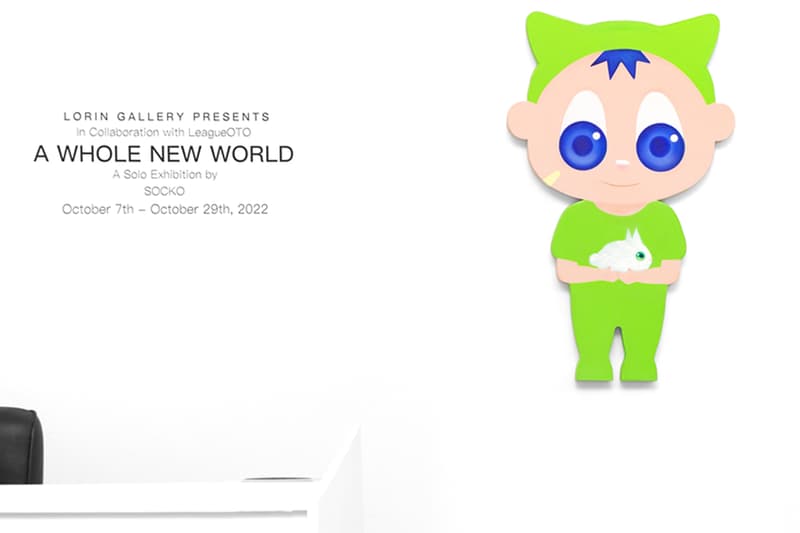 SOCKO “A Whole New World” Lorin Gallery Exhibition