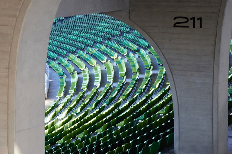 Mad architects ma yansong quzhou stadium quzhou sports park earth sheltered building zhejiang province shanghai 30000