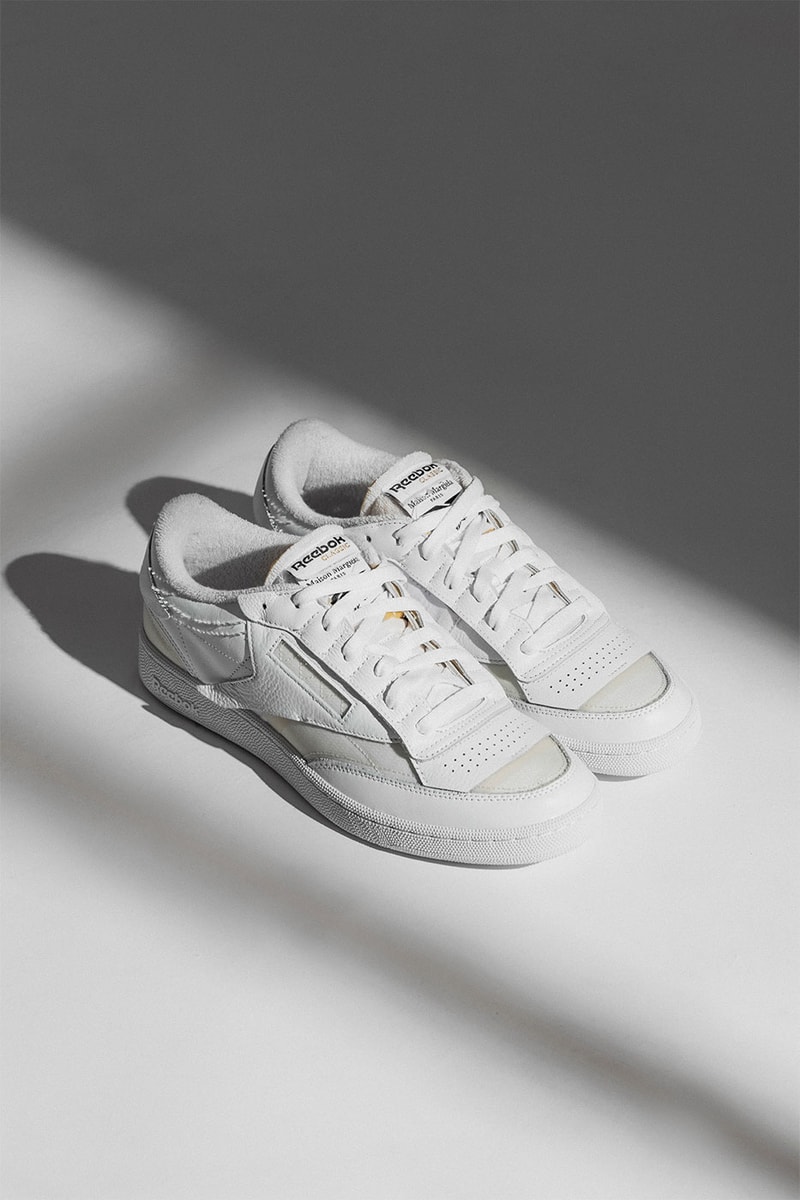 Maison Margiela Reebok Club C Memory Of Black White HBX Release Info Buy Price