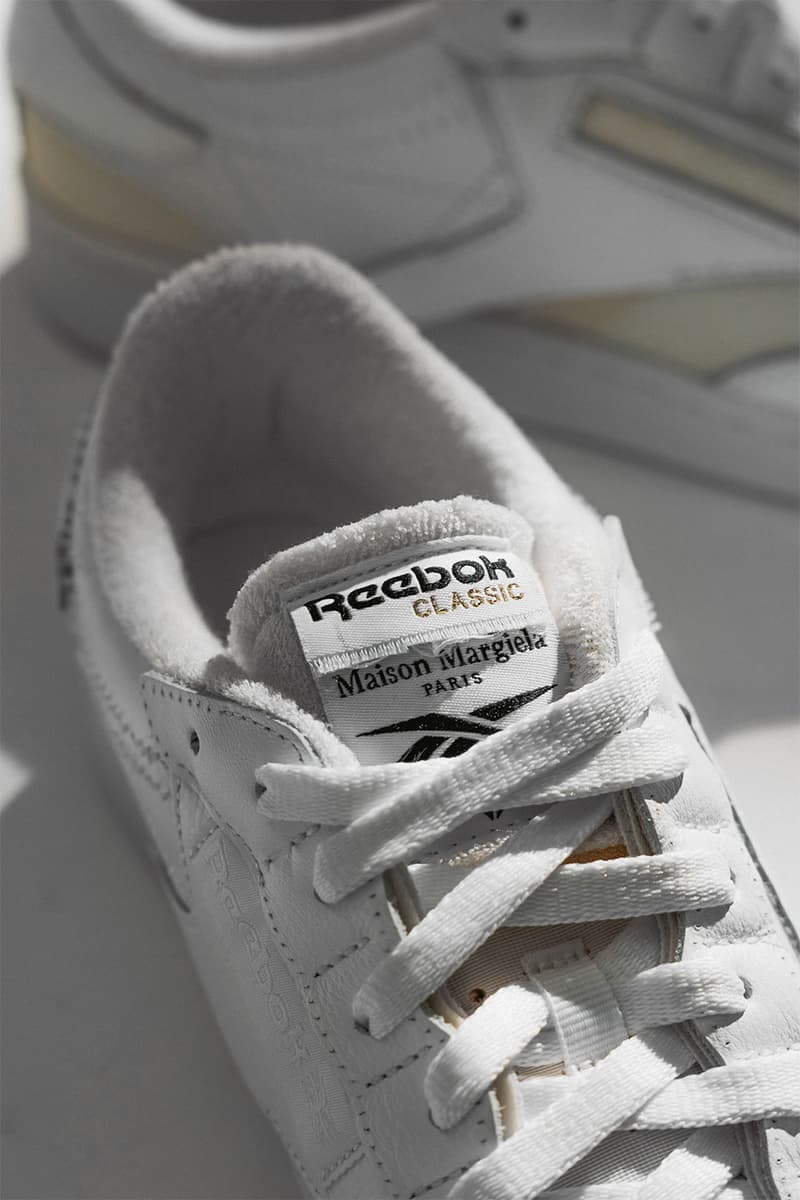 Maison Margiela Reebok Club C Memory Of Black White HBX Release Info Buy Price