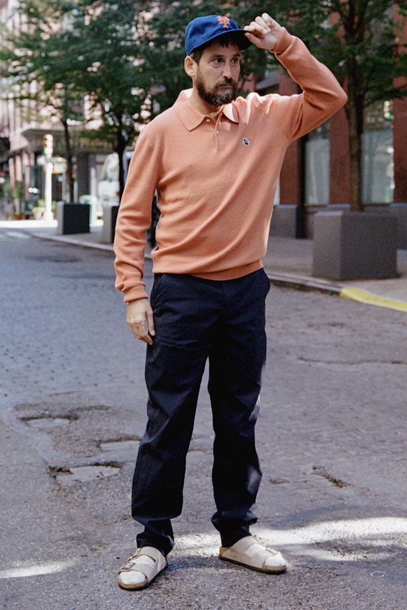 malbon golf dockers collaboration shirt polo pants shorts jacket parka navy orange