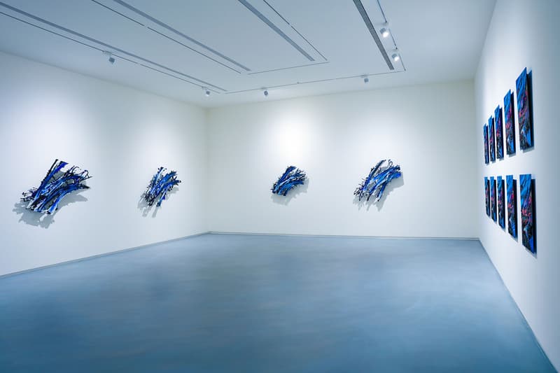 meguru yamaguchi exhibition artworks sculptures paintings