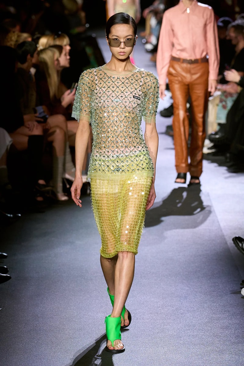 Miu Miu’s Barely-There Mini’s and Stonewashed Denim Added One Last Jolt of Fun to Paris’ SS23 Collections