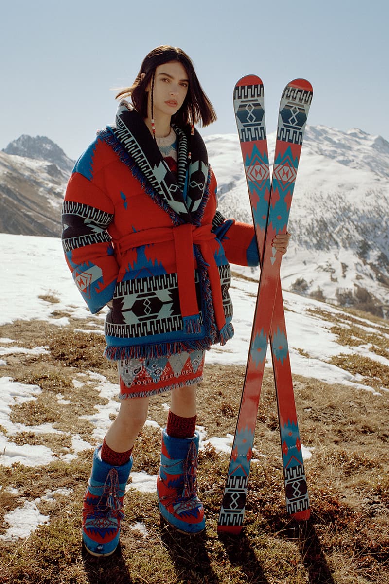 MOON BOOT® ALANUI collaboration Italian heritage limited edition capsule collection snow boots