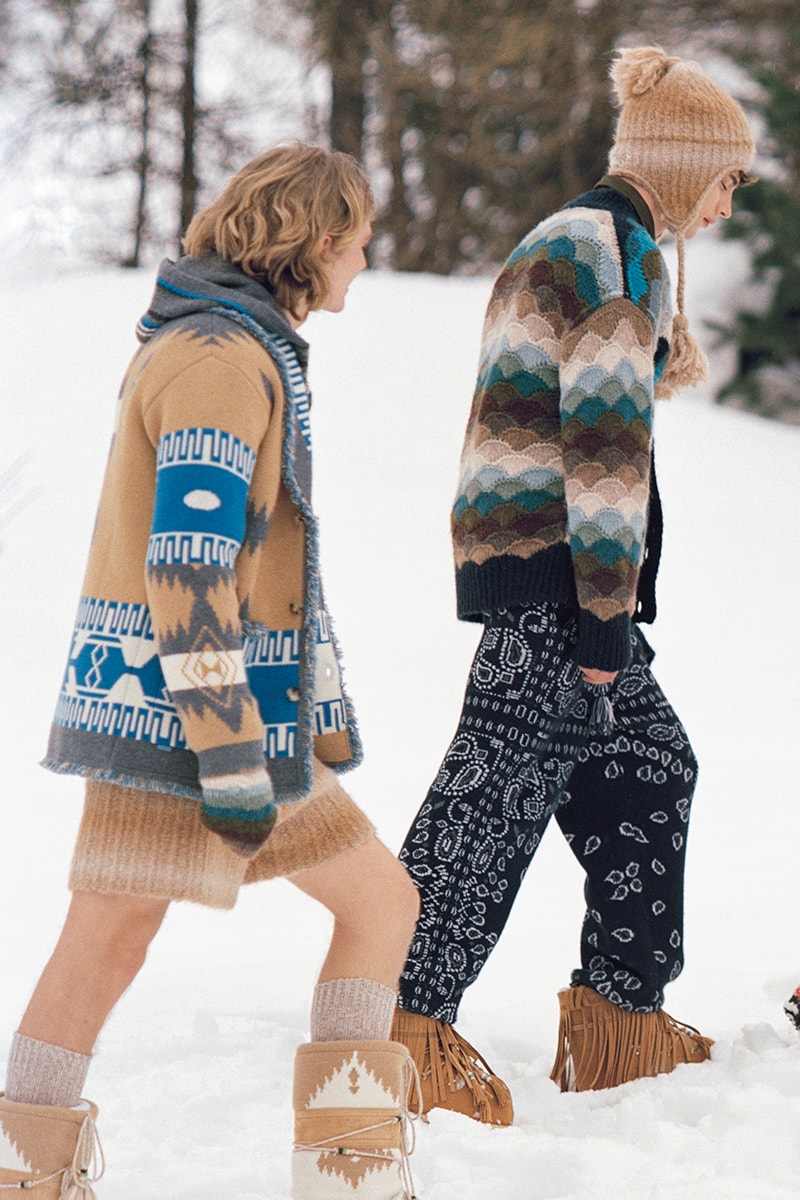 MOON BOOT® ALANUI collaboration Italian heritage limited edition capsule collection snow boots