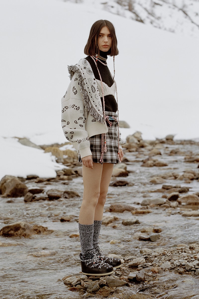 MOON BOOT® ALANUI collaboration Italian heritage limited edition capsule collection snow boots