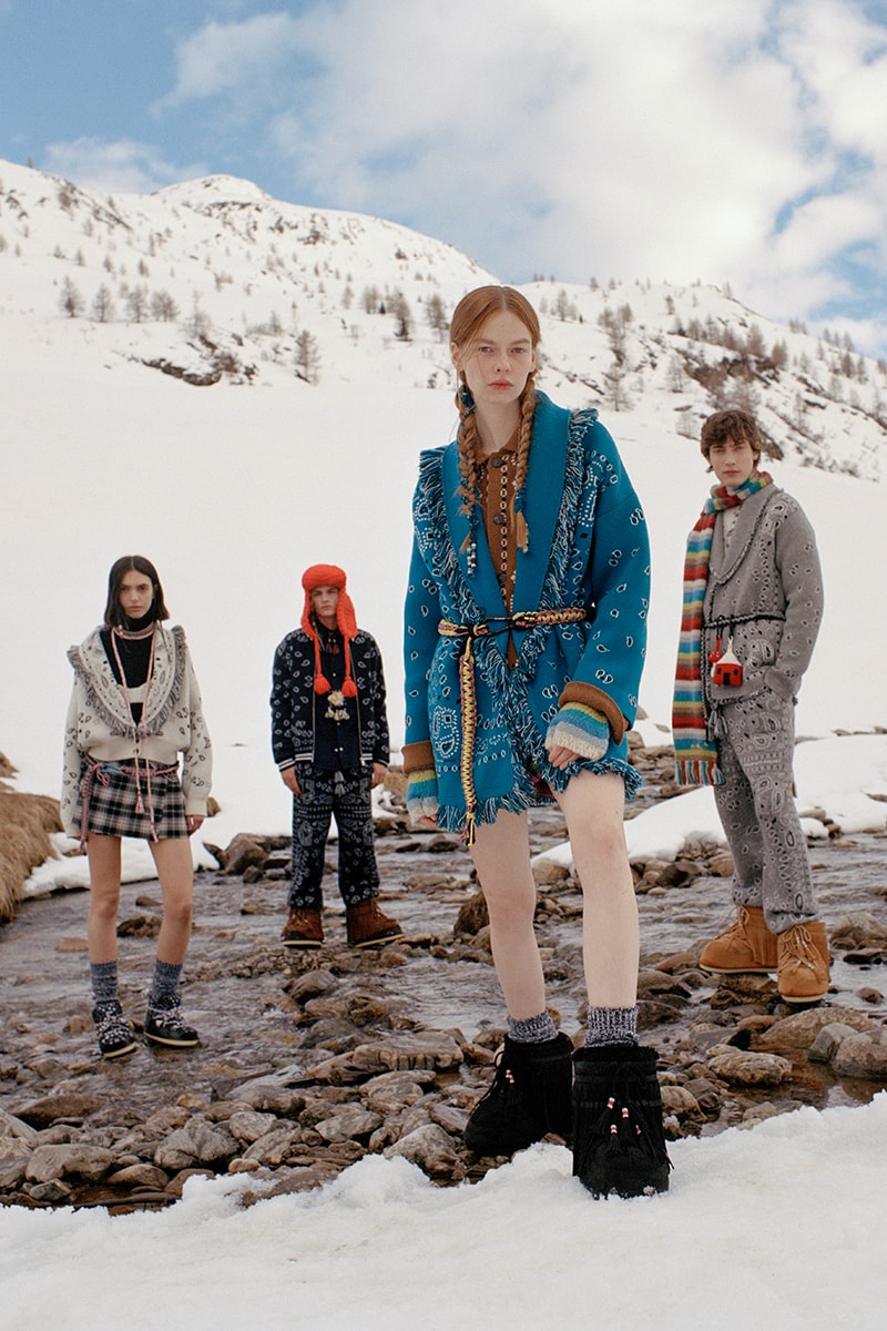 MOON BOOT® ALANUI collaboration Italian heritage limited edition capsule collection snow boots