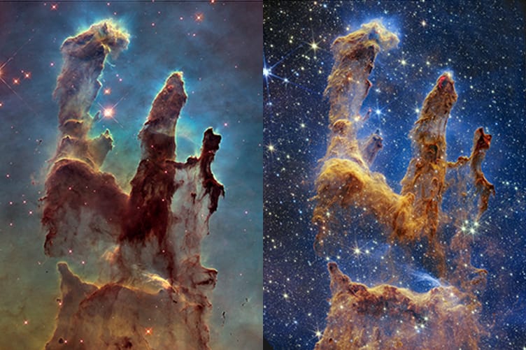 James Webb Telescope Revisits the Pillars of Creation for Stunning Image Update