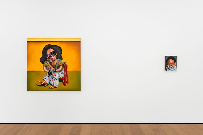 Nathaniel Mary Quinn 'SCENES' Almine Rech London Art