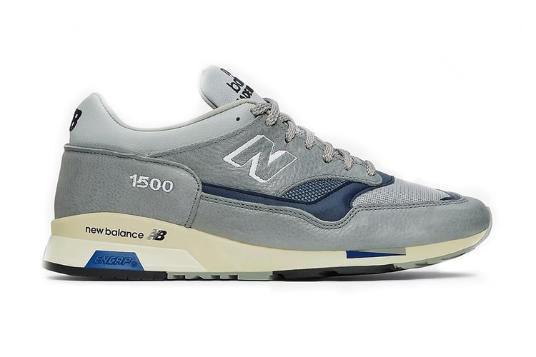 The New Balance 1500 Made in U.K. Receives a Minimalistic Grey and Navy Makeover