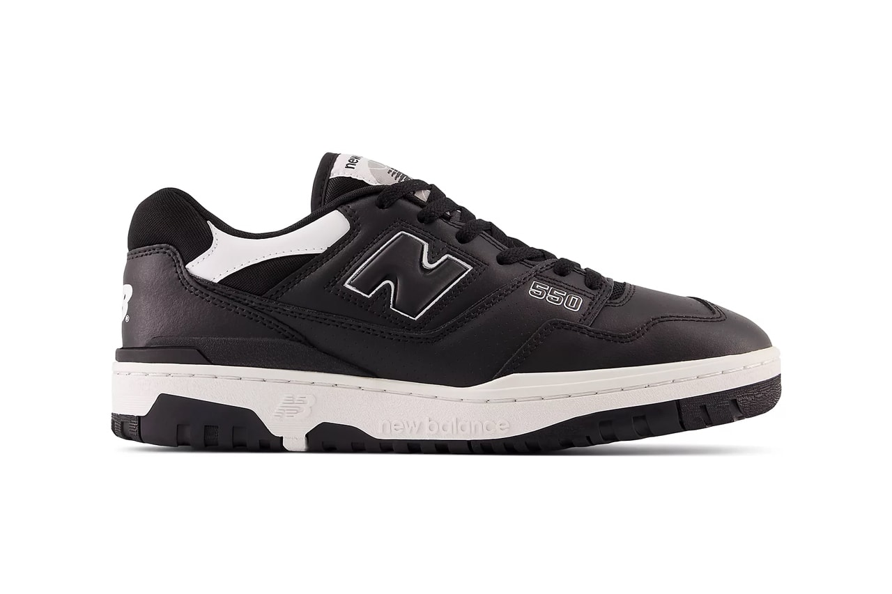 New Balance 550 Black White BB550SV1 Release Date info store list buying guide photos price