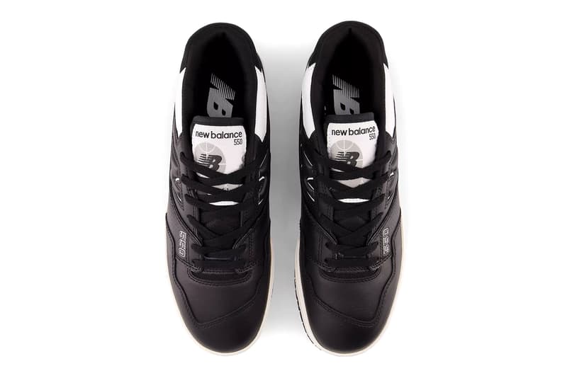 New Balance 550 Black White BB550SV1 Release Date info store list buying guide photos price