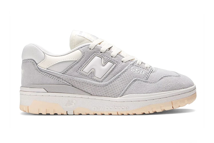 The New Balance 550 Receives a Greyscale Makeover