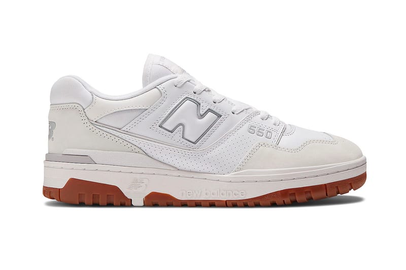 all white new balance 550