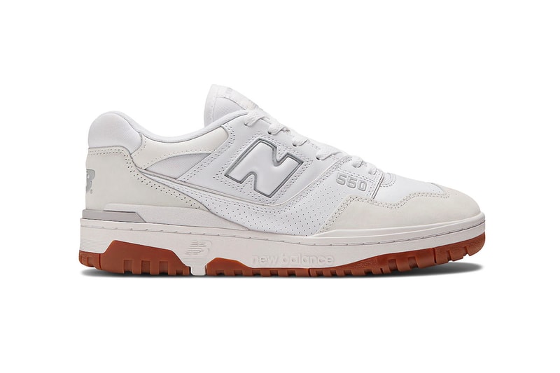 New Balance 550 Surfaces in "White Gum" BB550WGU release info nb 650 basketball low-tops