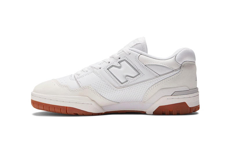 New Balance 550 Surfaces in "White Gum" BB550WGU release info nb 650 basketball low-tops