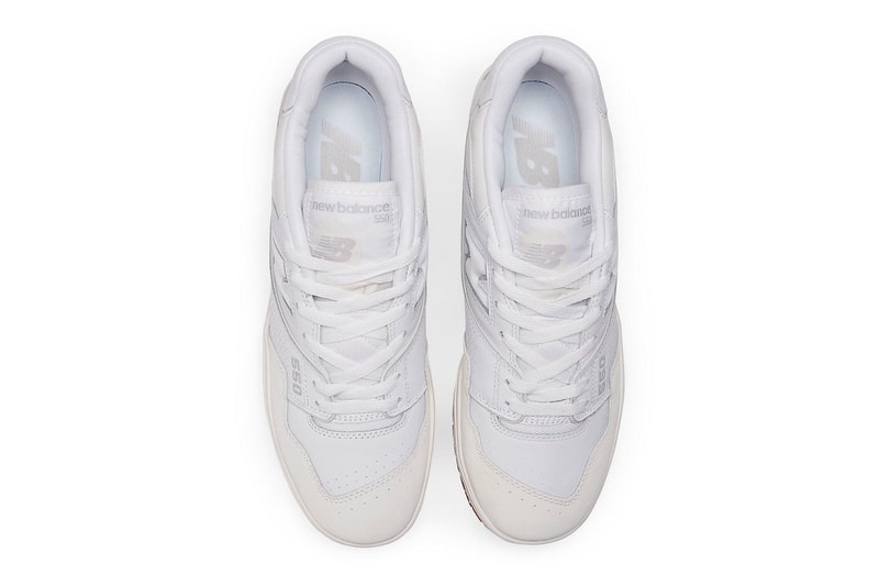 New Balance 550 Surfaces in "White Gum" BB550WGU release info nb 650 basketball low-tops