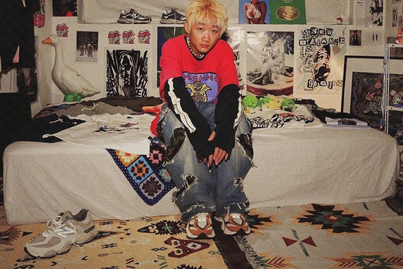 New Balance Revisits the '90s and Y2K Generation With Jerry Haha CHERRY 9060 Exhibition