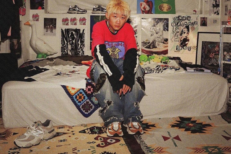 New Balance Revisits the '90s and Y2K Generation With Jerry Haha CHERRY 9060 Exhibition