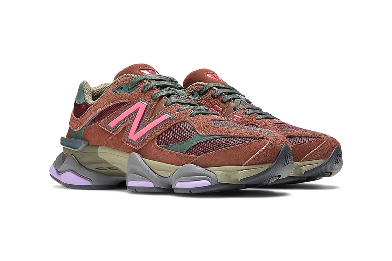 New Balance 9060 Burgundy mesh suede leather pink neon green grey black rich oak 150 usd november 5 U9060BUR release info date price 