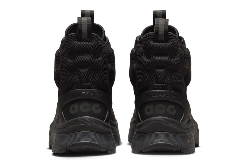 Nike ACG Zoom Gaiadome Gore Tex GTX winter boot black 3m detailing reflective rope rubber blue release info date price