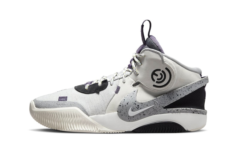 Official Look at Nike Air Deldon "Together We Fly" DV5578-100 swoosh basketball sneakers hightops speckled washington mystics wnba