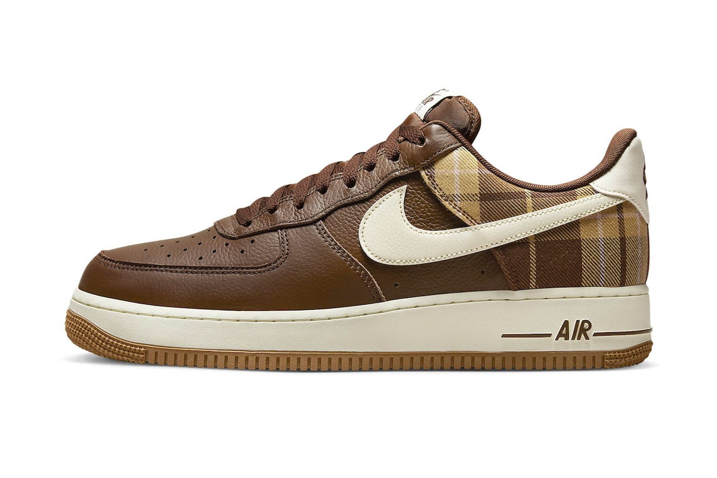 patterned air force ones