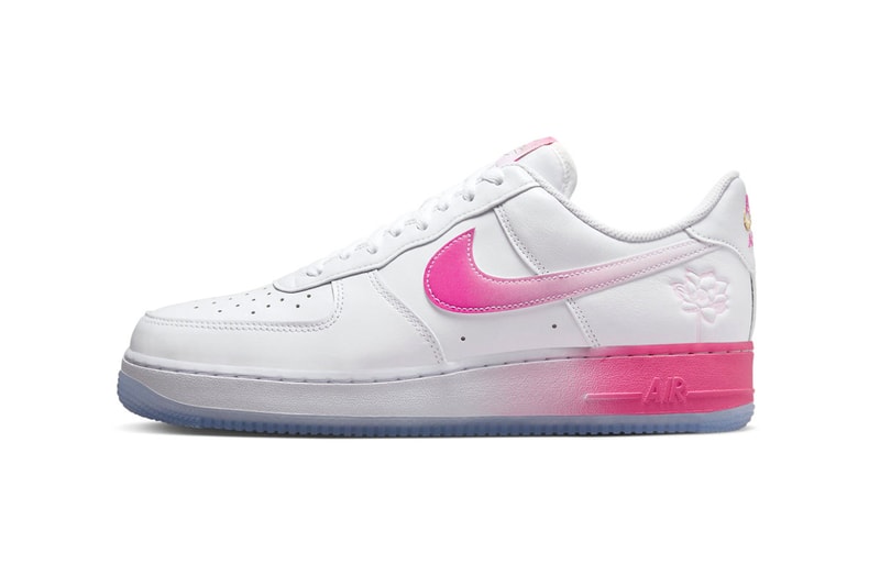 Official Look at the Nike Air Force 1 Low "San Francisco Chinatown" FD0778-100 january 2023 north america pink white lotus gold yellow blue jay pink foam black transluscent