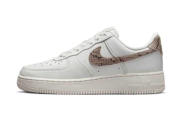 Snakeskin Swooshes Hit the Nike Air Force 1 Low