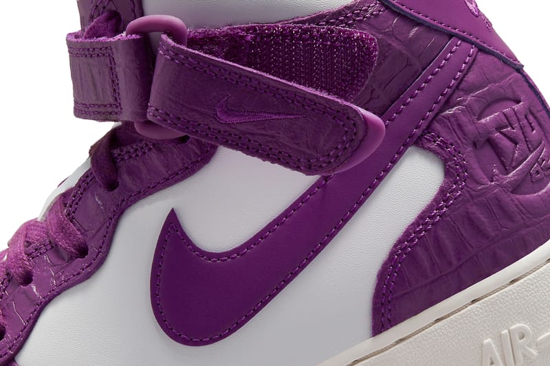 nike air force 1 mid purple