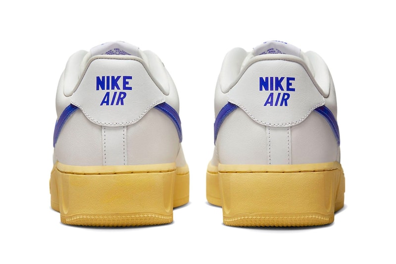 Nike Swoosh Air Force 1 Racer Blue Lemon White Sail Sneaker Trainers Jordan Brand Utility Fashion Streetwear Style