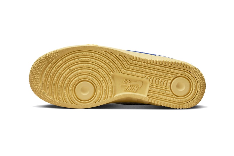 Nike Swoosh Air Force 1 Racer Blue Lemon White Sail Sneaker Trainers Jordan Brand Utility Fashion Streetwear Style