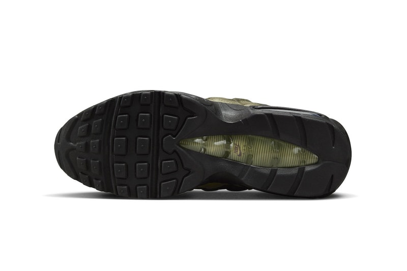 Nike Air Max 95 Is Fall Ready in Tonal Greens Black/Earth-Sequoia-Cargo Khaki swoosh sneakers trek shoes hiking 