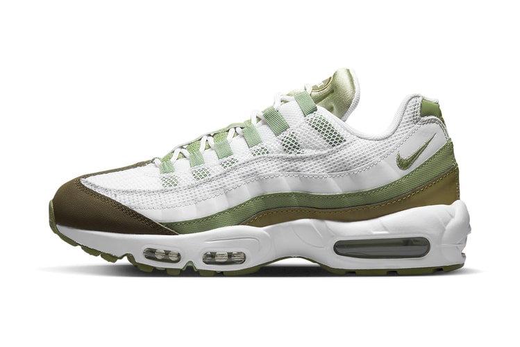 This Nike Air Max 95 Features Autumnal Shades Contrasted By White