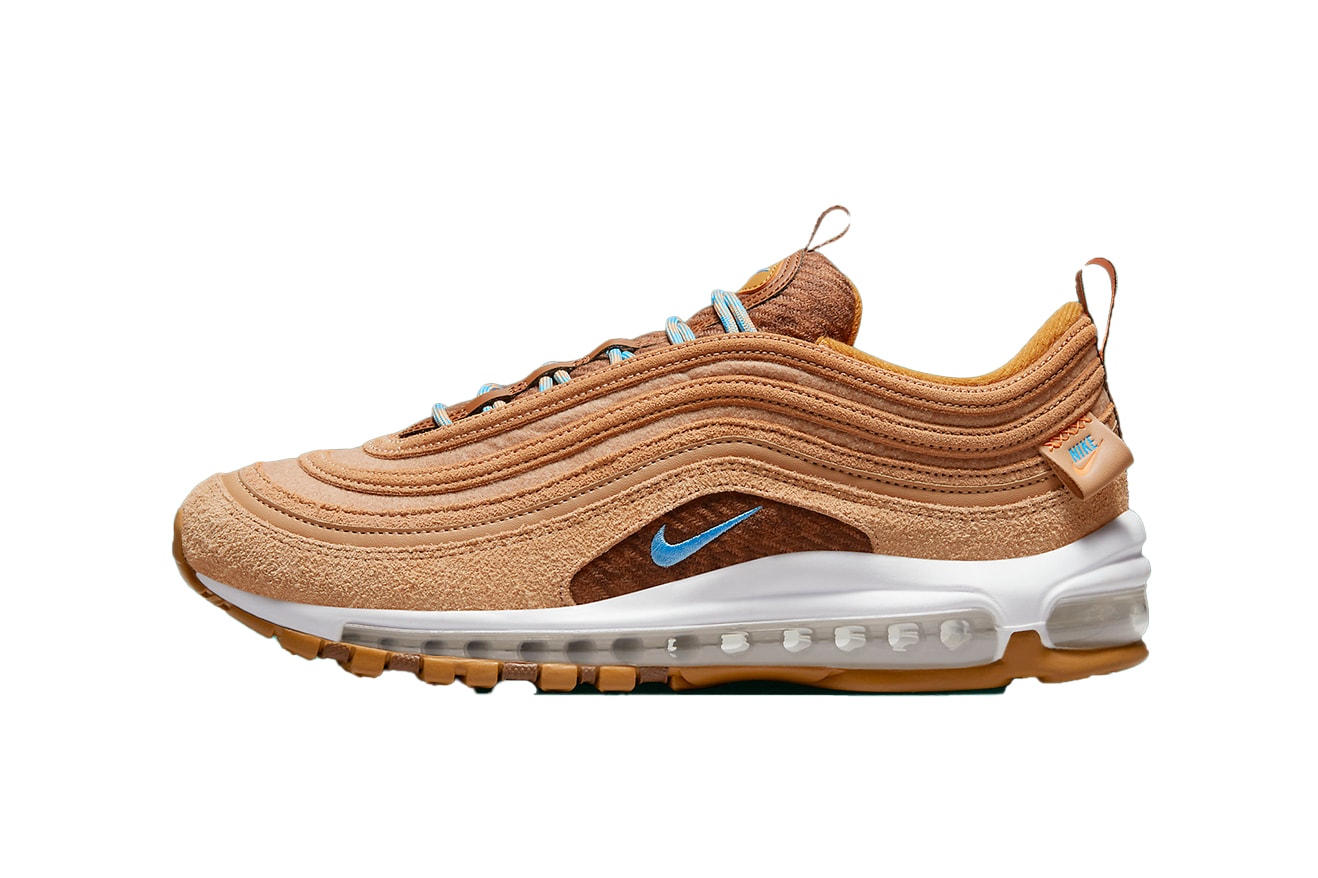 Custom Nike Air Max 97 Shoes Embellished in Rose Gold