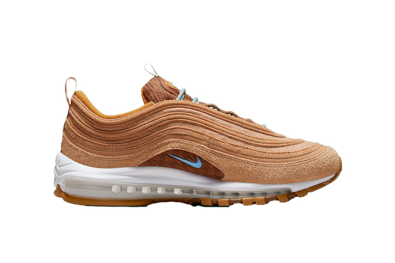 Custom Nike Air Max 97 Shoes Embellished in Rose Gold