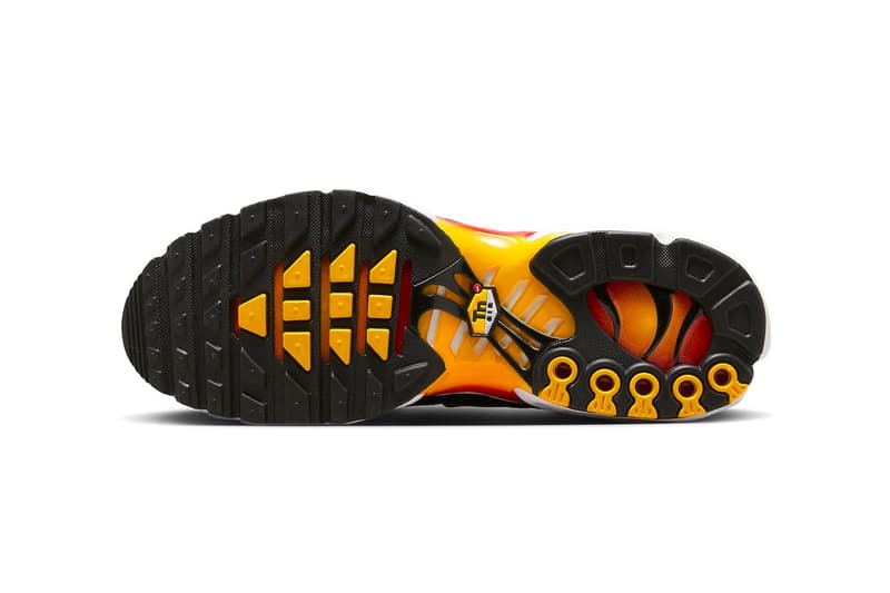 Informações de lançamento de gradiente Nike Air Max Plus DX0755-600 tênis swoosh hype calçados moda masculina