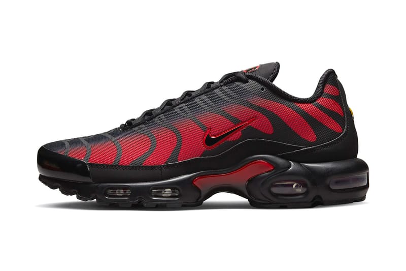 red black nike tns